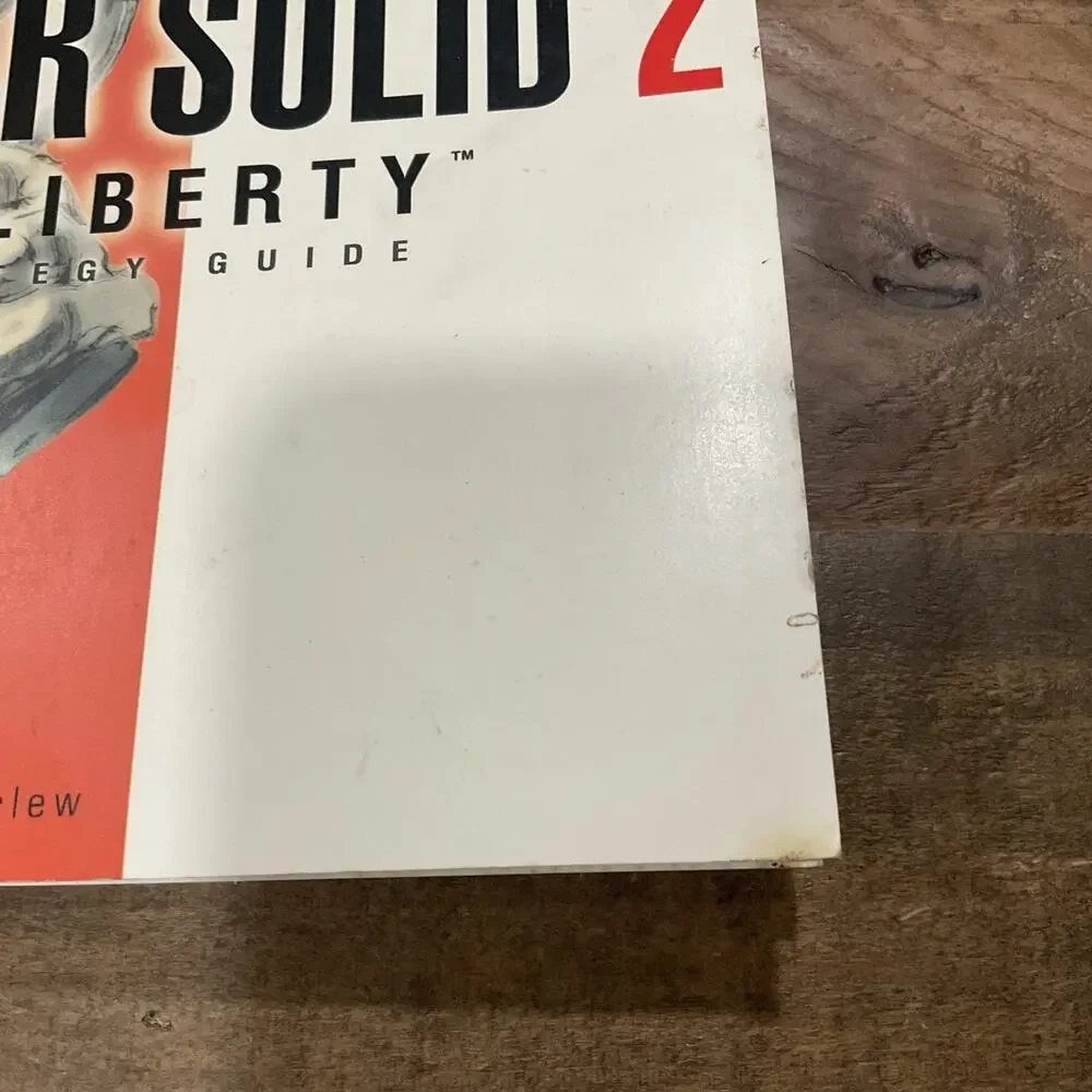 Metal Gear Solid 2 Strategy Guide BradyGames PS2 With Fold Out Poster Complete